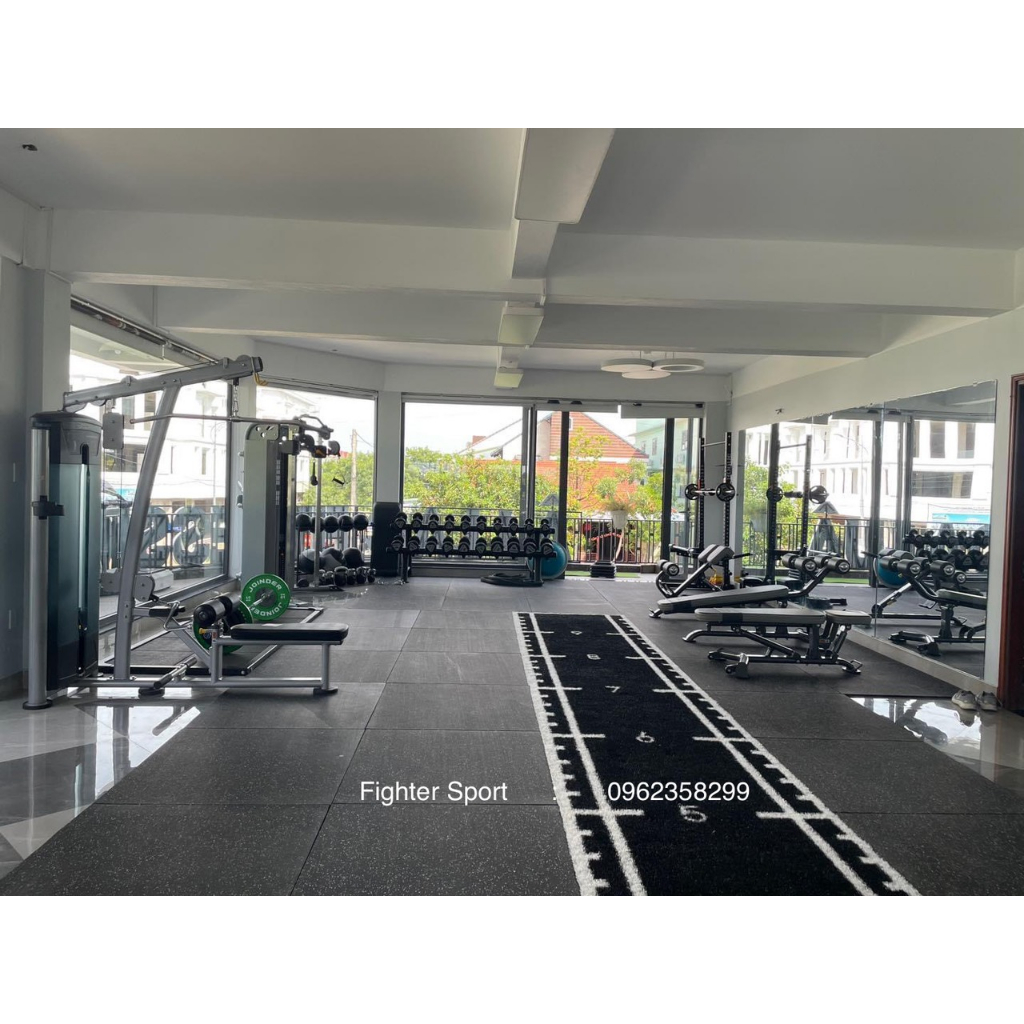 Sàn thảm cao su phòng Gym , Boxing, Fitness