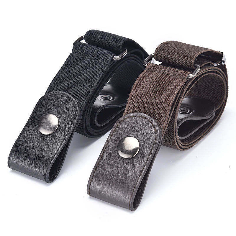 Combo 2 thắt lưng chun thun co giãn cho Nam Nữ tiện lợi bị quần rộng bụng