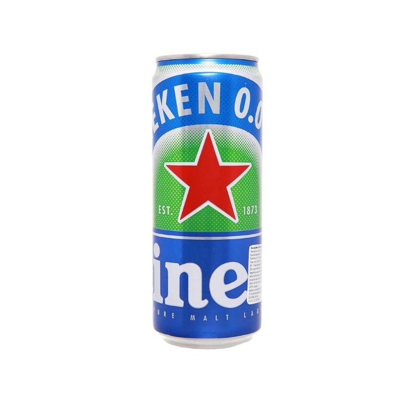 Lon Bia Heineken Không Độ 0.0% 330ml