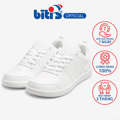 Giày Thể Thao Thông Dụng Nam Nữ Biti's Basic BSM000600TRG/BSW000600TRG (Trắng)