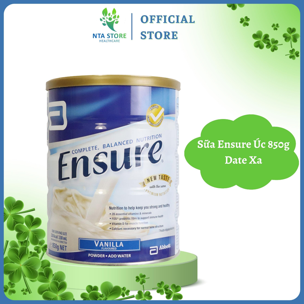 Sữa Ensure Úc 850g Chất Lượng Đảm Bảo, Giá Tốt