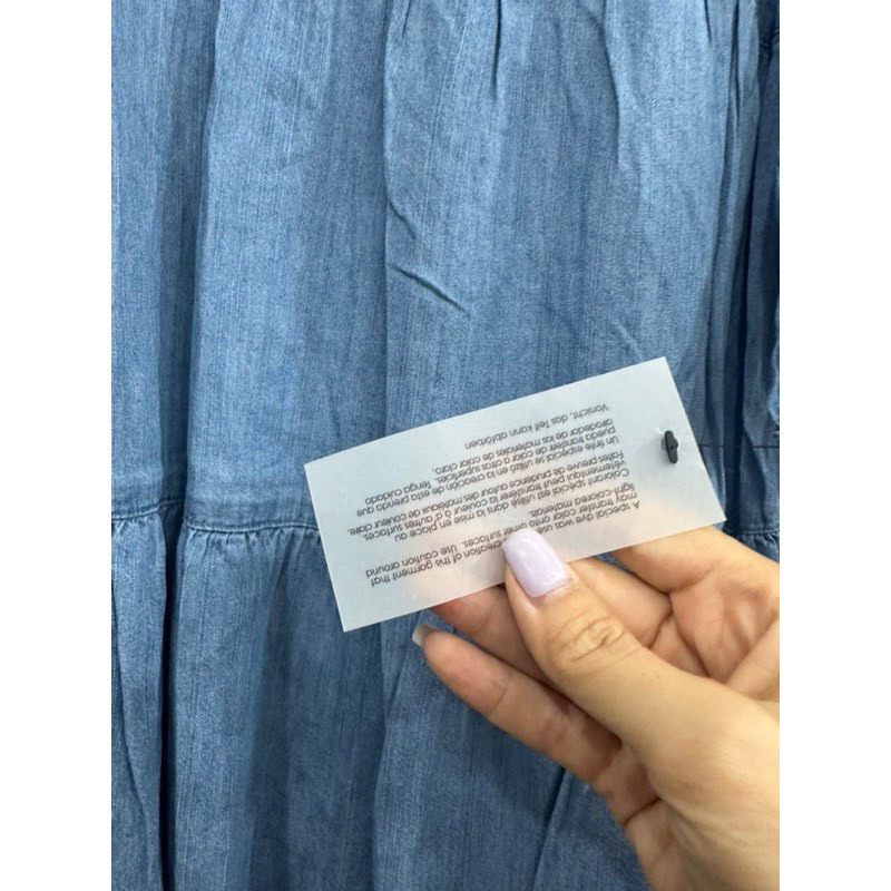 Đầm Tommy dáng babydoll dư xịn nguyên móc