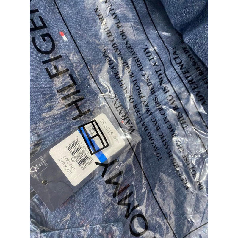 Đầm Tommy dáng babydoll dư xịn nguyên móc