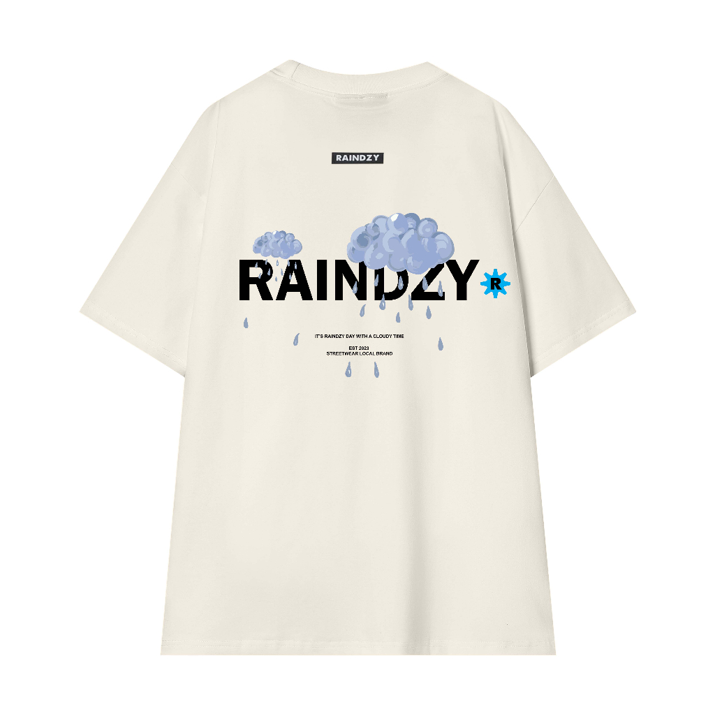 Áo phông local brand nam nữ unisex , tay lỡ thun form rộng  RAINDZY , áo thun cotton form rộng nam nữ oversize ATL012