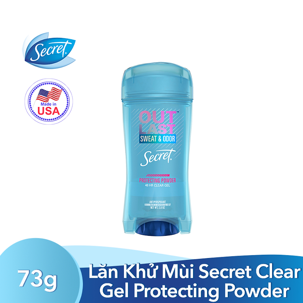 Gel Khử Mùi Secret Outlast Dành Cho Nữ 73g - Protecting Powder