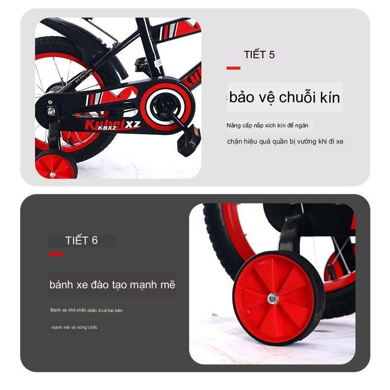 XE ĐẠP DÀNH CHO BÉ TRAI TỪ 2-6TUỔI SIZE 12-14 INCH