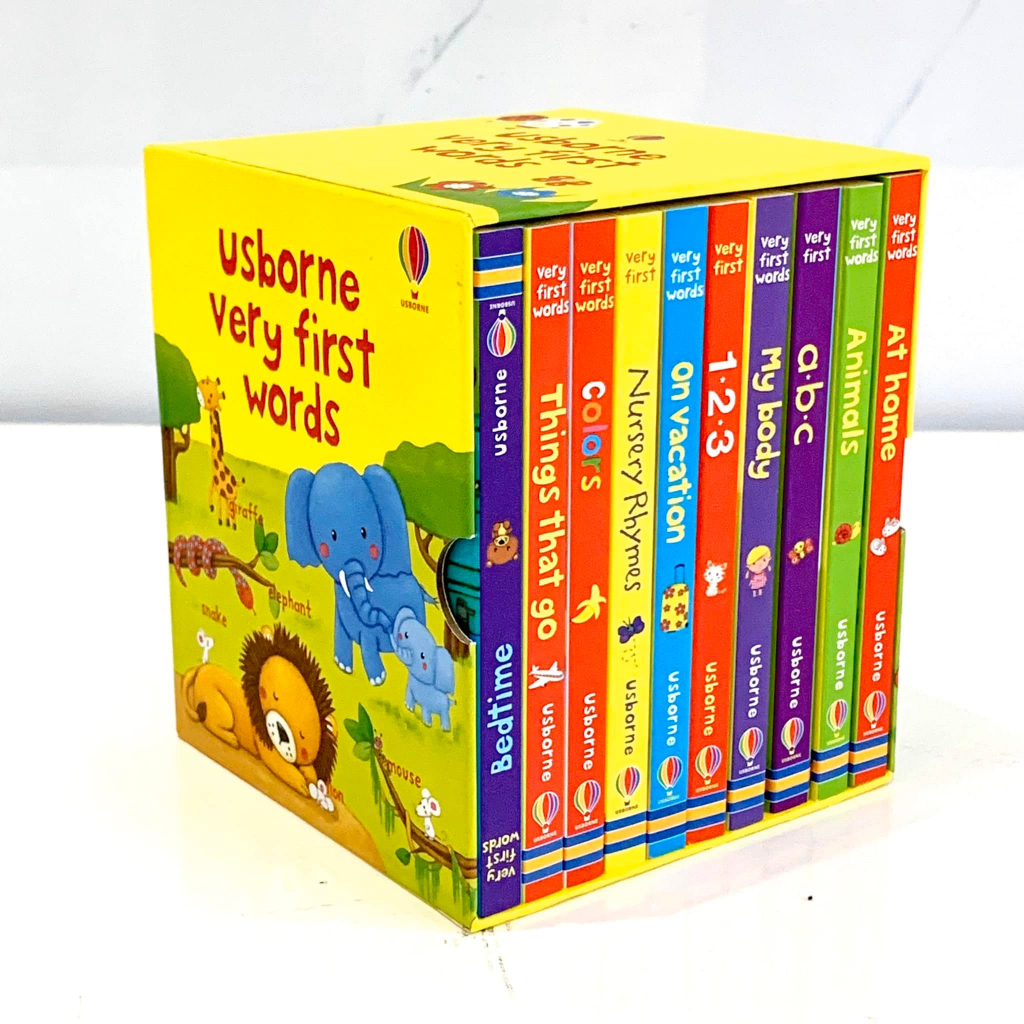 Sách - Usborne Very First Words 10 cuốn