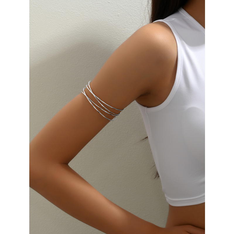 Vòng bắp tay vòng đeo tay xoắn 1 vòng mảnh dalla accessories