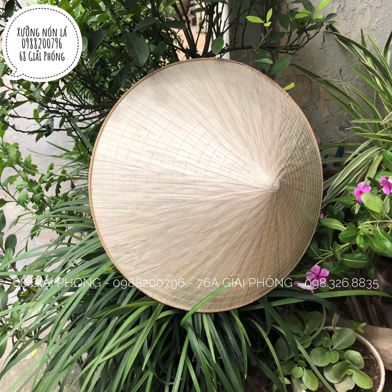 Nón lá múa tặng kèm quai nón, nón lá đội đầu làm quà tặng