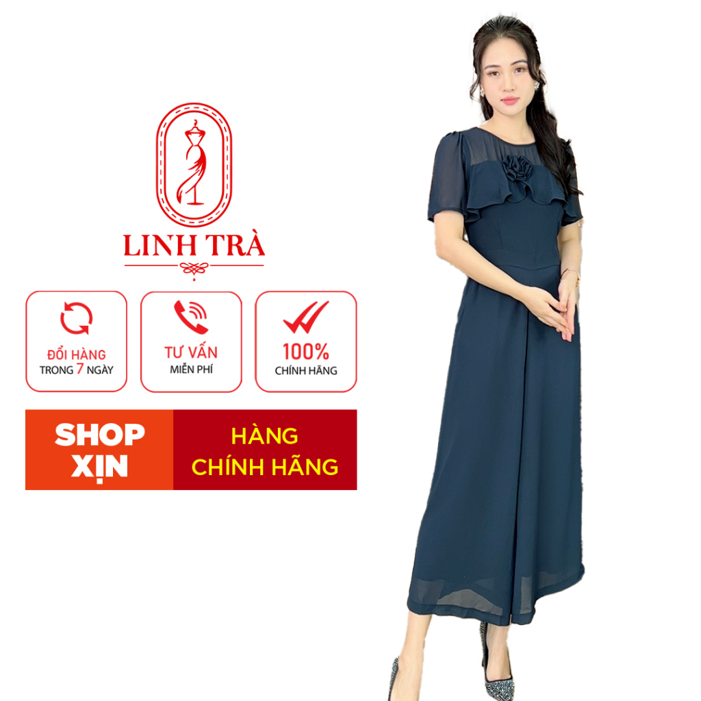 (TM 1703) Trẻ Trung Thiết Kế Trang Nhã Thanh Lịch Sang Trọng Quý Phái Đi Tiệc Cho Bà Cho Mẹ