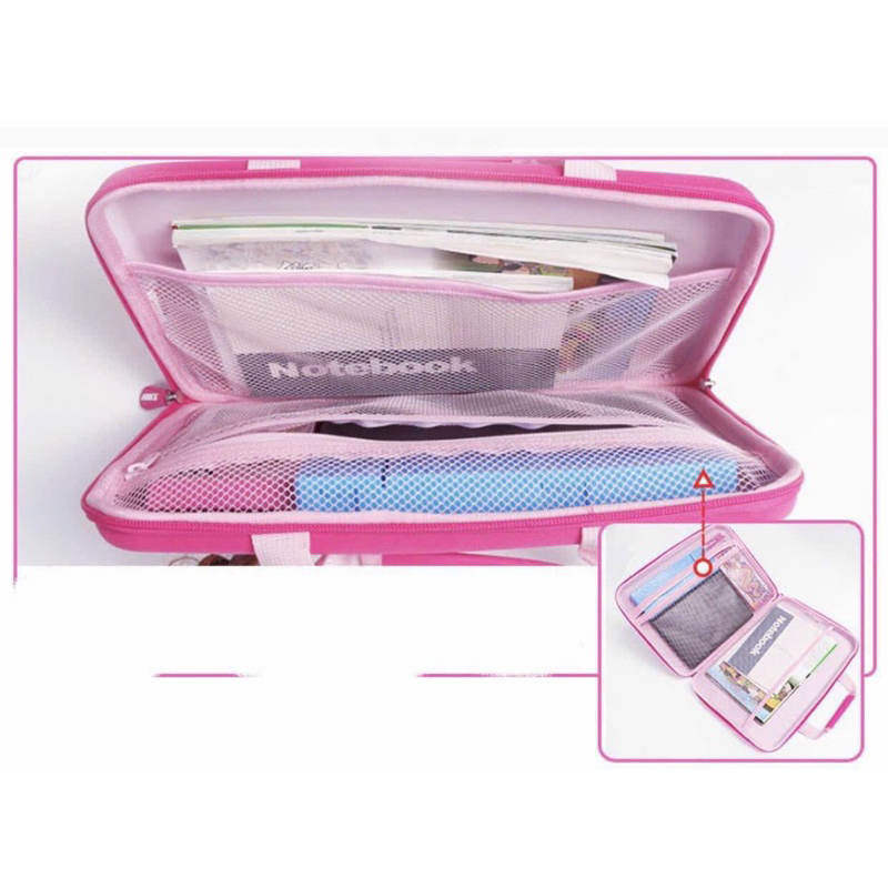 Cặp sách học thêm hoạt hình Túi cho bé trai bé gái đi học thêm cầm tay đựng đồ dùng sách vở phù hợp nhất cho bé từ lớp 1