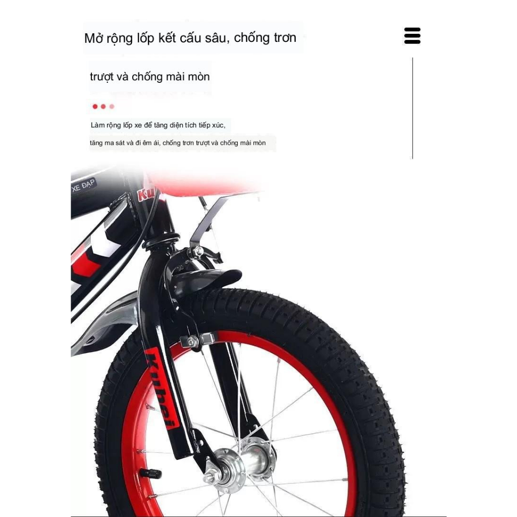 XE ĐẠP DÀNH CHO BÉ TRAI TỪ 2-6TUỔI SIZE 12-14 INCH