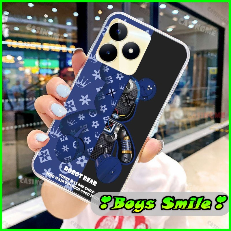 Ốp lưng dẻo in uv Bear cho Xiaomi Redmi 12 Redmi 10A Redmi A1 Redmi 12C Redmi 10 P2