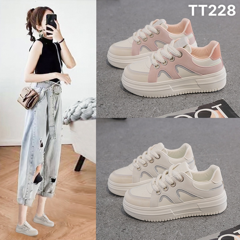 Giày Thể Thao Nữ Độn Đế 3cm - TT228