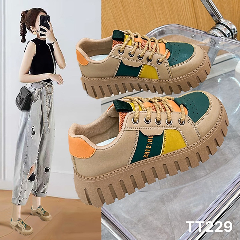 Giày Thể Thao Sneaker Bánh Mì 5cm-TT229
