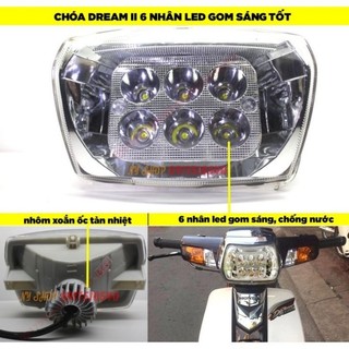 BỘ CHOÁ ĐÈN LED DREAM 6 BÓNG LED SIÊU SÁNG