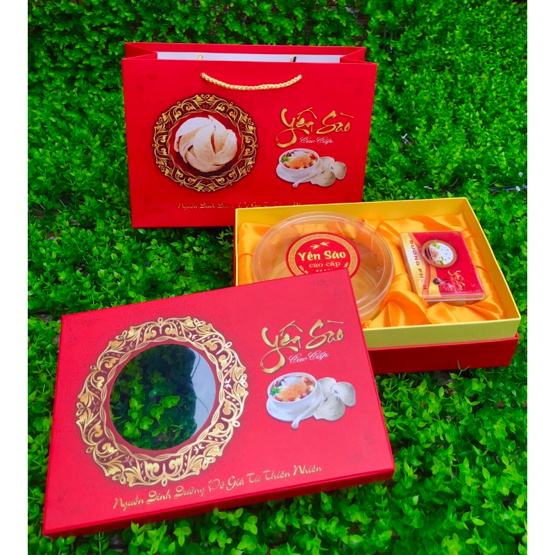 COMBO HỘP QUÀ TẶNG YẾN SÀO CAO CẤP 50GR