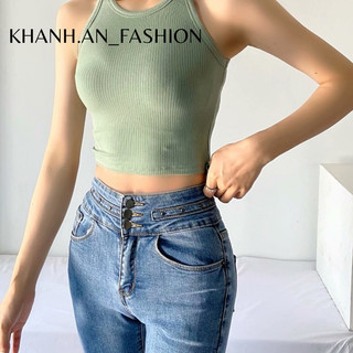 Áo 3 lỗ cotton crotop chất đẹp