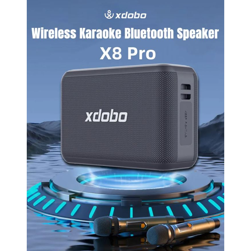 Loa Bluetooth karaoke, trợ giàng Xdobo X8 Pro 120W Siêu Trầm, mic hát nhẹ và hay, chống nước IPX5