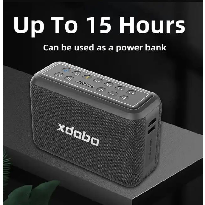 Loa Bluetooth karaoke, trợ giàng Xdobo X8 Pro 120W Siêu Trầm, mic hát nhẹ và hay, chống nước IPX5
