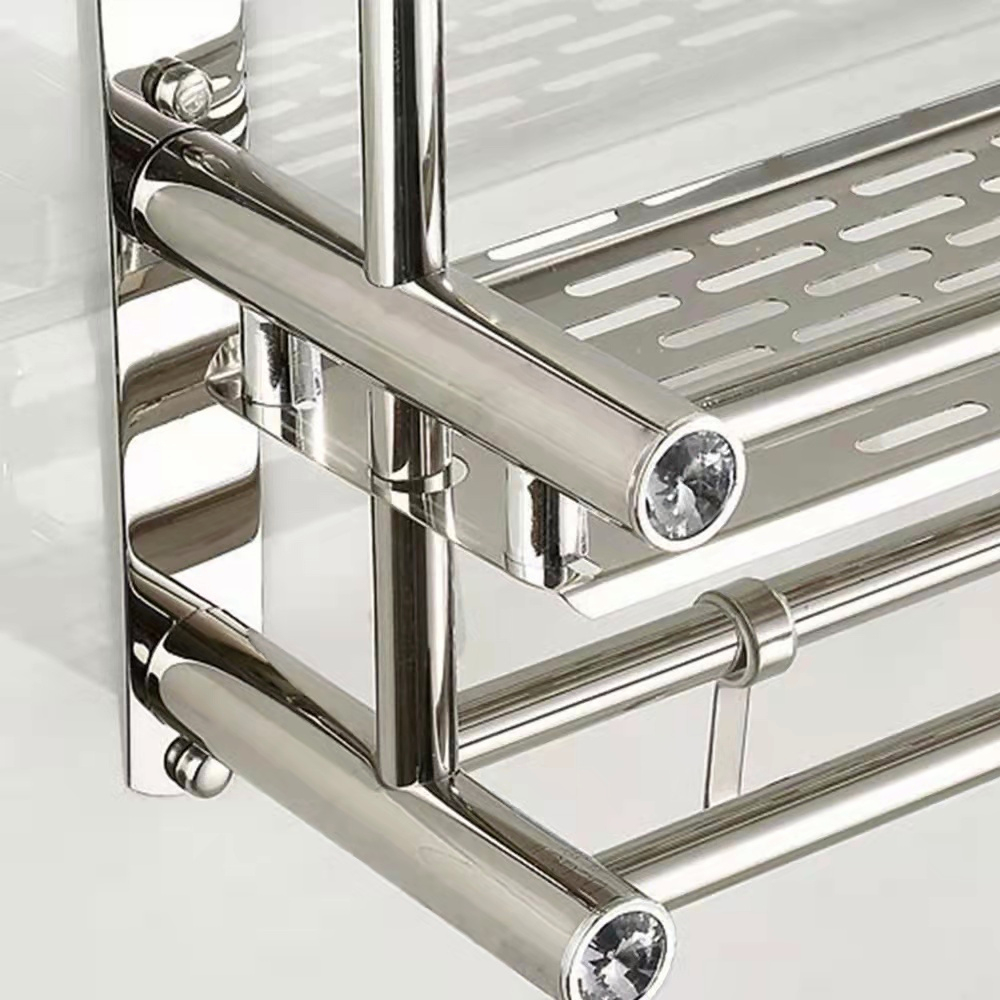 Sta Giá treo khăn nhà tắm Inox 304 Giá Treo Đồ Nhà Tắm Nhà Gắn Tường