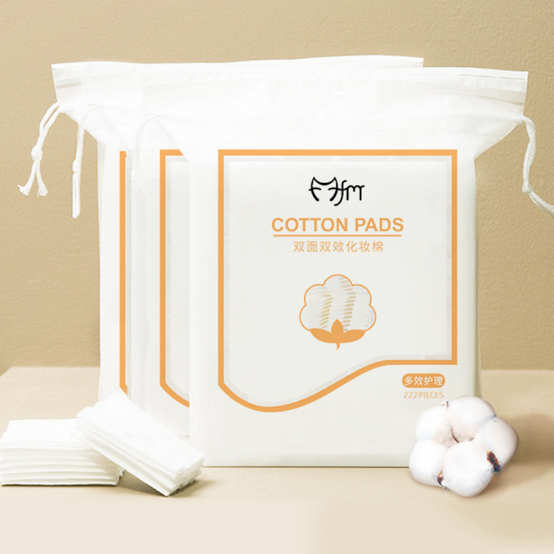 Bông tẩy trang 222 miếng cotton pads, bông tẩy trang Lameila mềm dai siêu tiết kiệm Xuka cosmetic