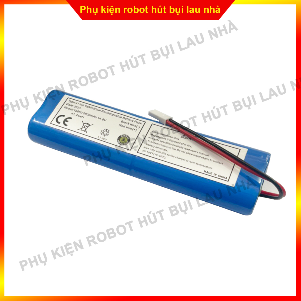 Pin robot hút bụi Medion 18500, 18501, 18600, 19510, 19511, 19500, 19900 - Bảo hành 3 tháng - Lỗi 1 đổi 1 trong 3 tháng