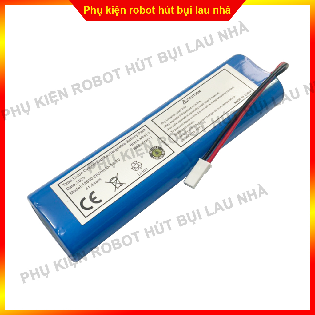 Pin robot hút bụi Medion 18500, 18501, 18600, 19510, 19511, 19500, 19900 - Bảo hành 3 tháng - Lỗi 1 đổi 1 trong 3 tháng