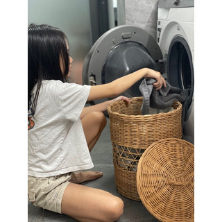 Sọt Mây cao ruột dùng để đựng đồ dùng vật liệu gia đình ,quần áo …vv….