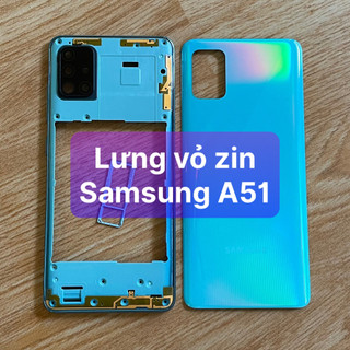 Lưng vỏ zin samsung A51 ,kèm khay sim,phím,kính camera