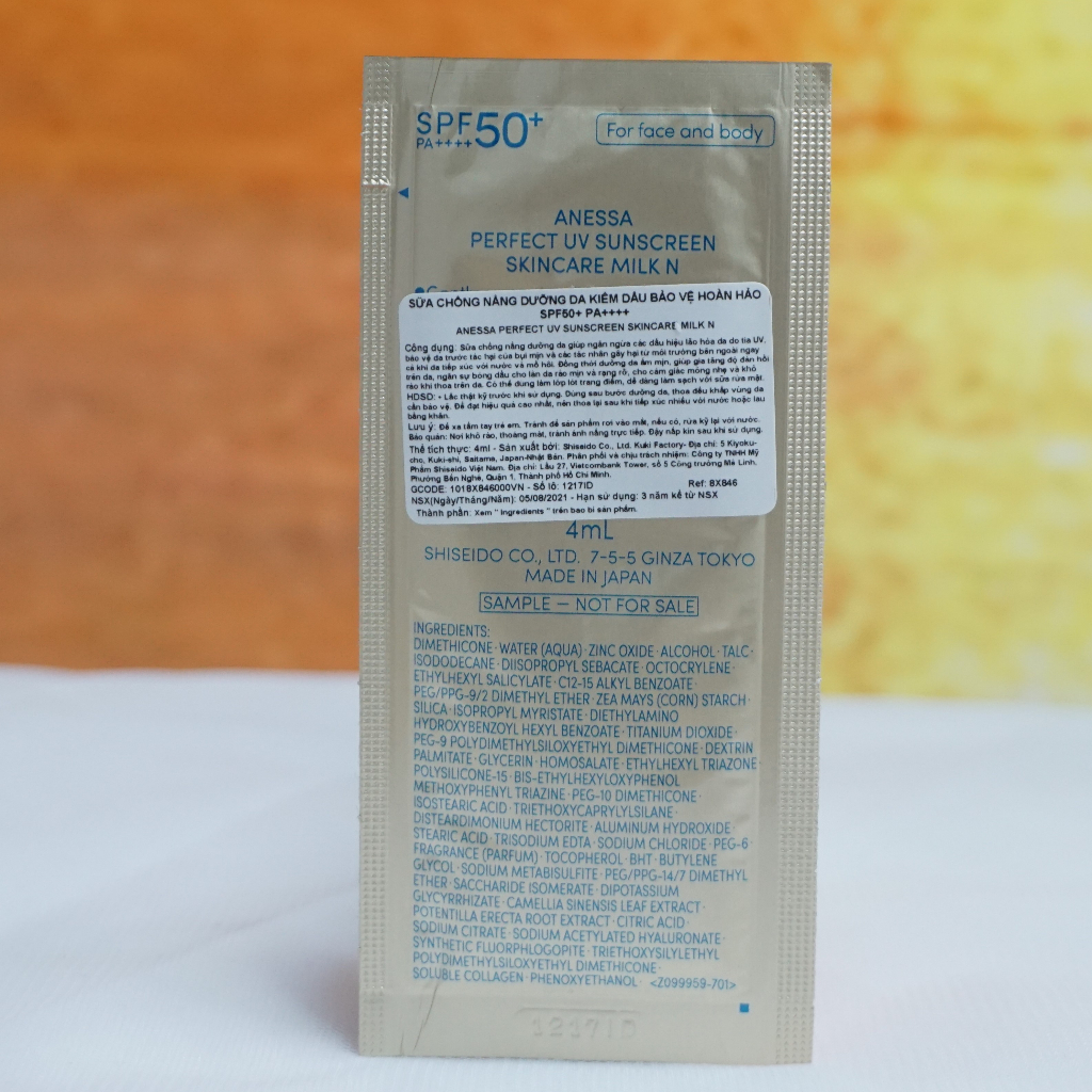Sample Chống Nắng Anessa 4g