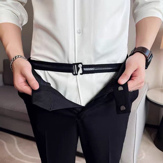 combo đai giữ áo sơ mi và thắt lưng thun co giãn