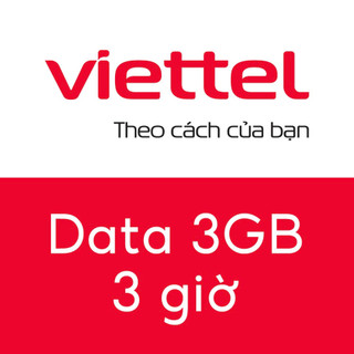 Viettel 3gb, 3 giờ