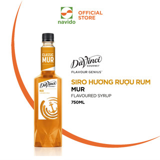 Siro Hương Rượu Rum / Classic Mur Syrup - DaVinci Gourmet