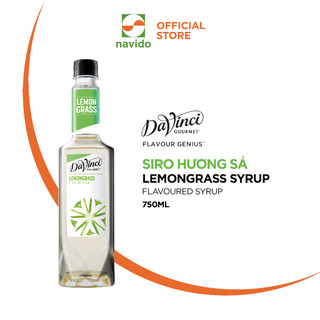 Siro Hương Sả / Lemongrass Syrup - DaVinci Gourmet