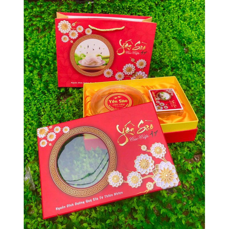 COMBO HỘP QUÀ TẶNG YẾN SÀO CAO CẤP 50GR