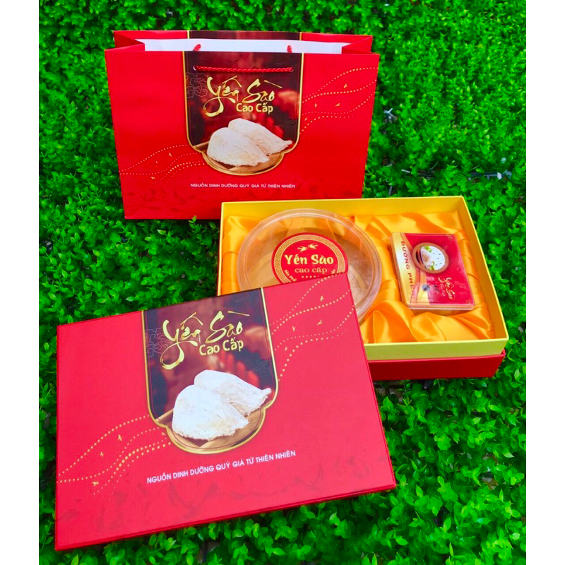 COMBO HỘP QUÀ TẶNG YẾN SÀO CAO CẤP 50GR