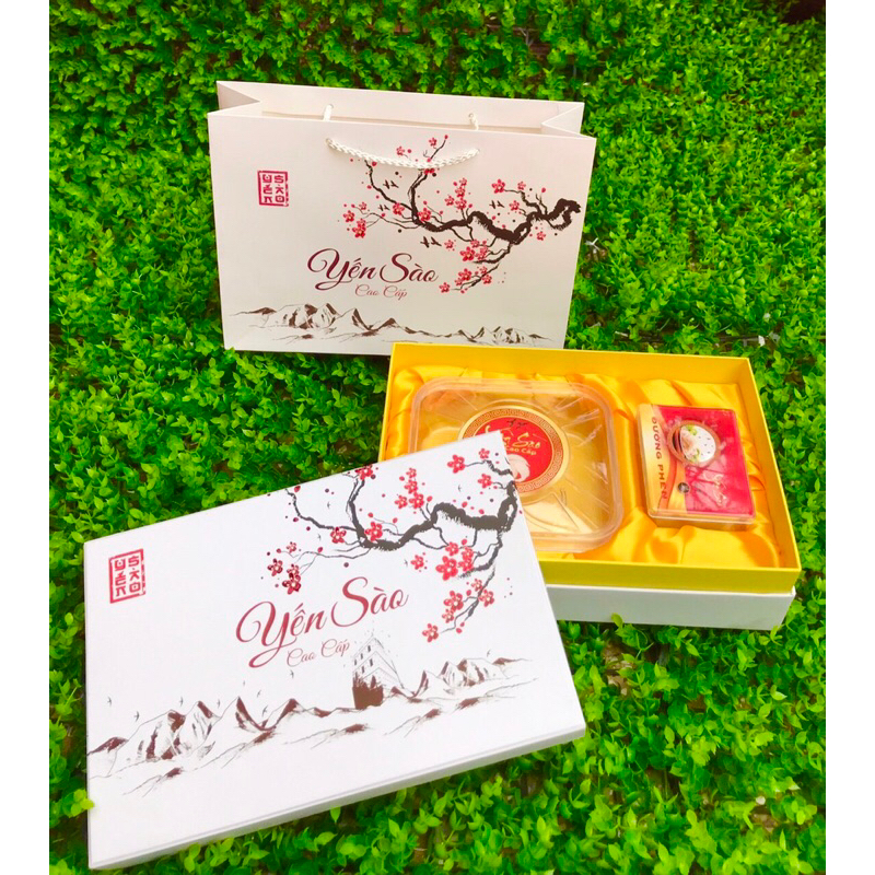COMBO HỘP QUÀ TẶNG YẾN SÀO CAO CẤP 50GR