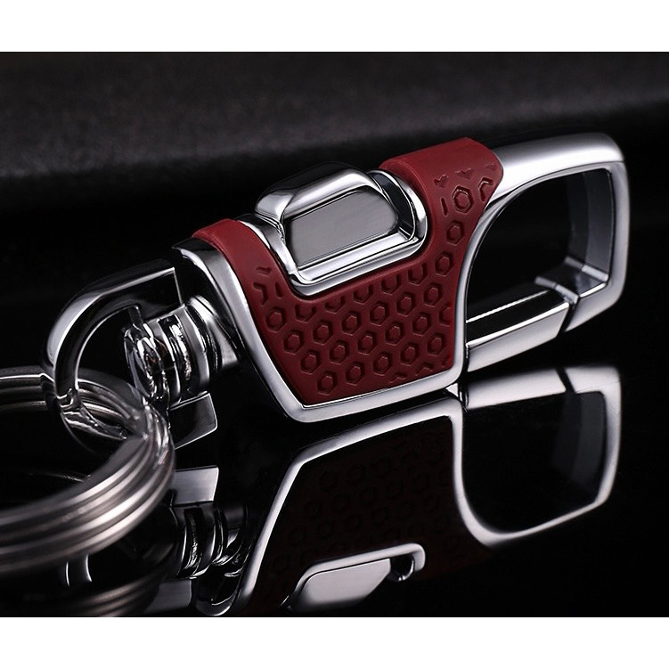 Móc khóa Ô tô xe máy cao cấp móc đĩa quần - Móc chìa khóa inox không gỉ
