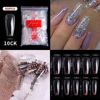 Móng úp HSM, móng nối giả, móng giả Nail bịch 500 móng như hình