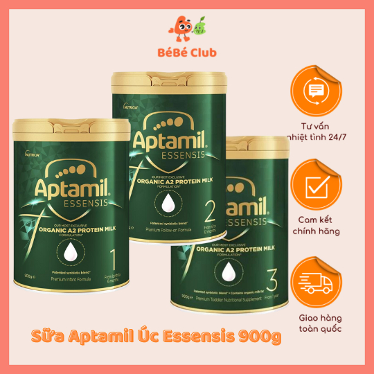 Sữa Aptamil Úc Essensis Organic 900g