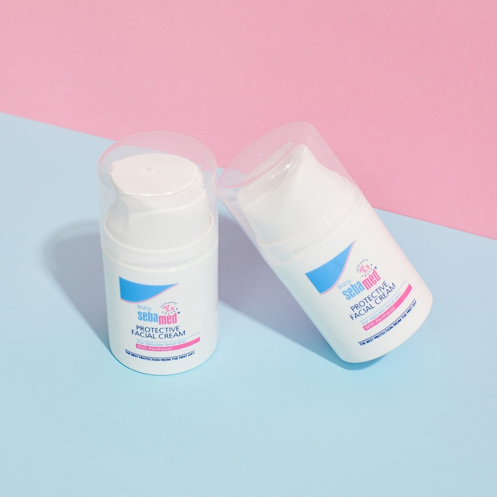Kem chàm nẻ dưỡng ẩm bảo vệ da cho bé Baby Sebamed Protective Facial Cream
