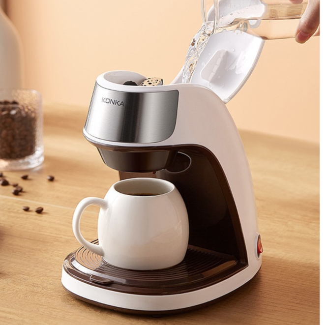 Máy Pha Cà Phê Mini Dành Cho Gia Đình, Văn Phòng Tự Động Konka