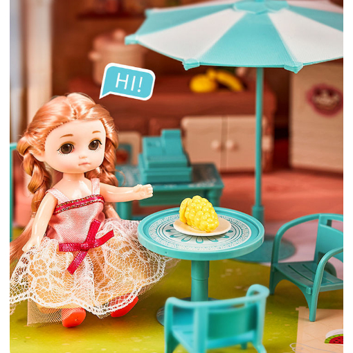 Nhà Búp Bê Barbie Mô Hình Biệt Thự Cỡ Lớn Nhiều Tầng Giá Rẻ Cho Bé Gái