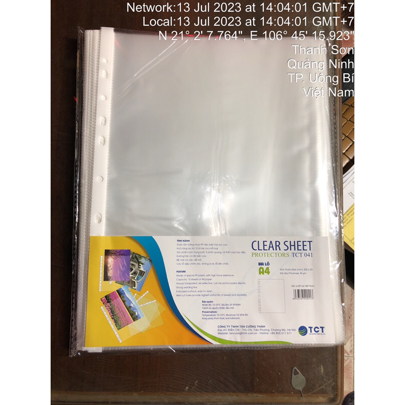 TÚI SƠ MI 11 LỖ 5C 041 TCT - VPP QUỐC HUY