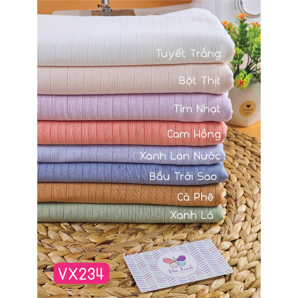 Vải Thun cotton Baby Modal co giãn 4 chiều may đồ Xuân Hè cho bé hàng chính phẩm