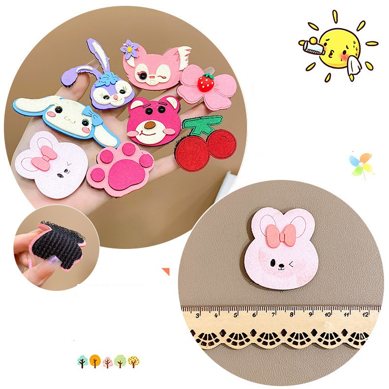 Miếng dán tóc cho bé nhiều hình dễ thương miếng dán nhẹ không gây đau đầu thích hợp cho mọi trẻ em từ trẻ sơ sinh