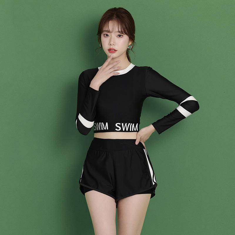 Mua 2 sản phẩm giá SALE khủng. Đồ bơi nữ 2 mảnh cao cấp tay dài big size