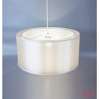 Đèn Thả Trần 2 Tầng Vải Lụa Size Lớn, Đèn Treo Thả Độc Đáo HL Studio
