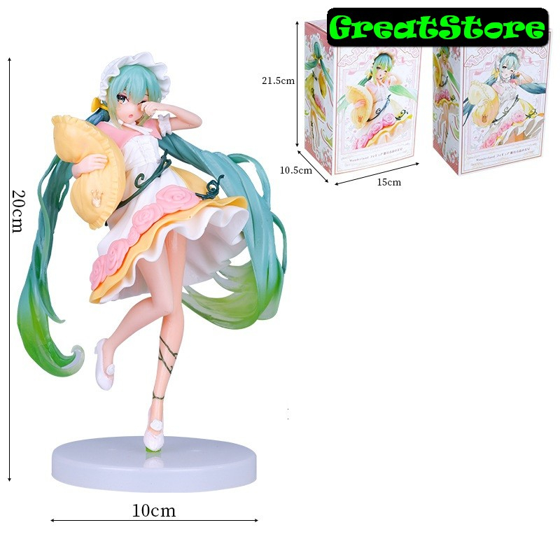 Mô Hình Hatsune Miku - Wonderland Sleeping Beauty Figure 20 cm